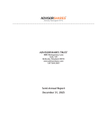 AdvisorShares Trust Semi-Annual Report December 31 2023