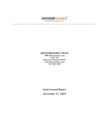 AdvisorShares Trust Semi-Annual Report December 31 2024